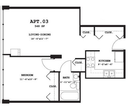 1 Bedroom